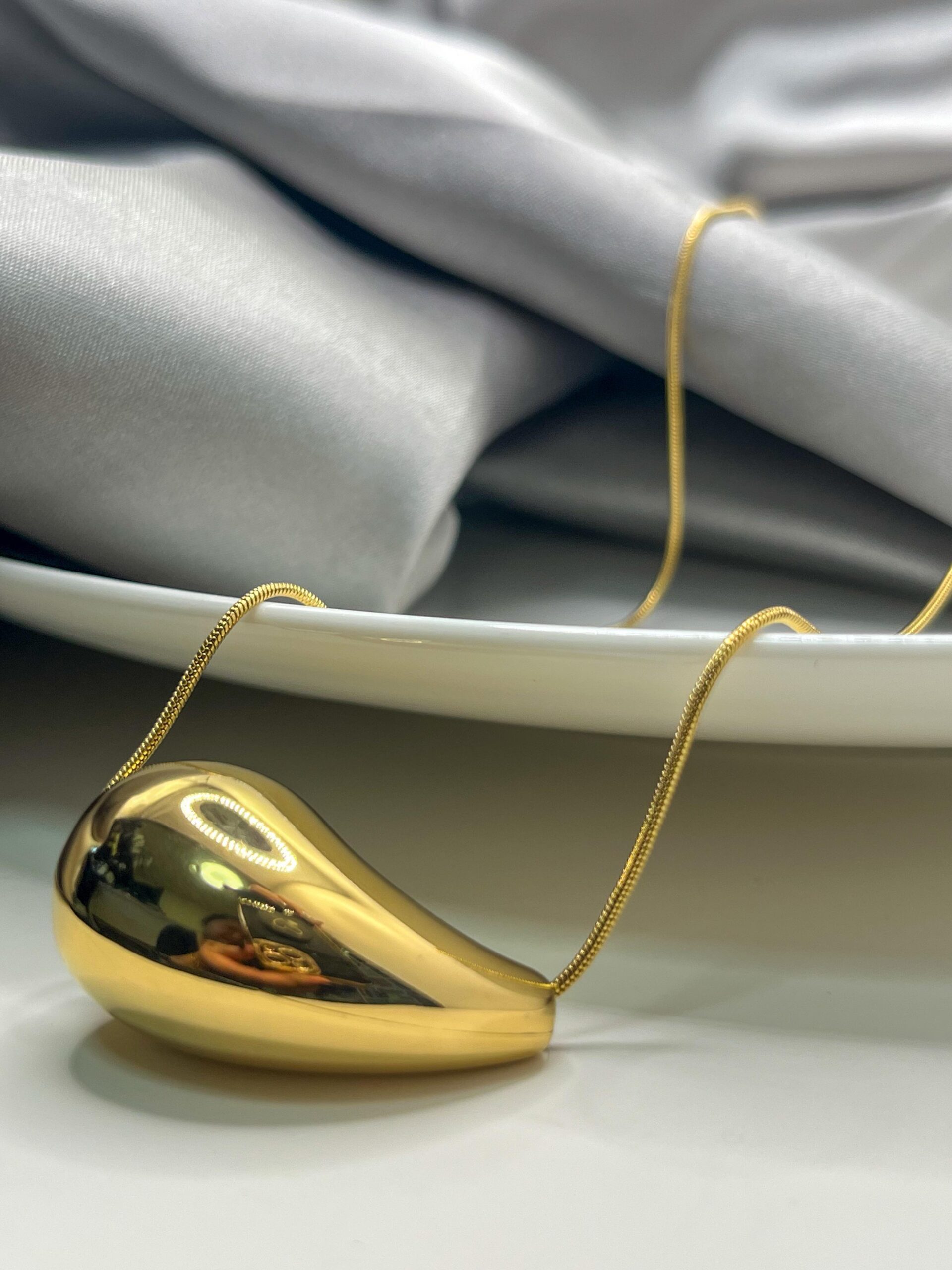 Colar Gota Maxi Colar Gota Maxi