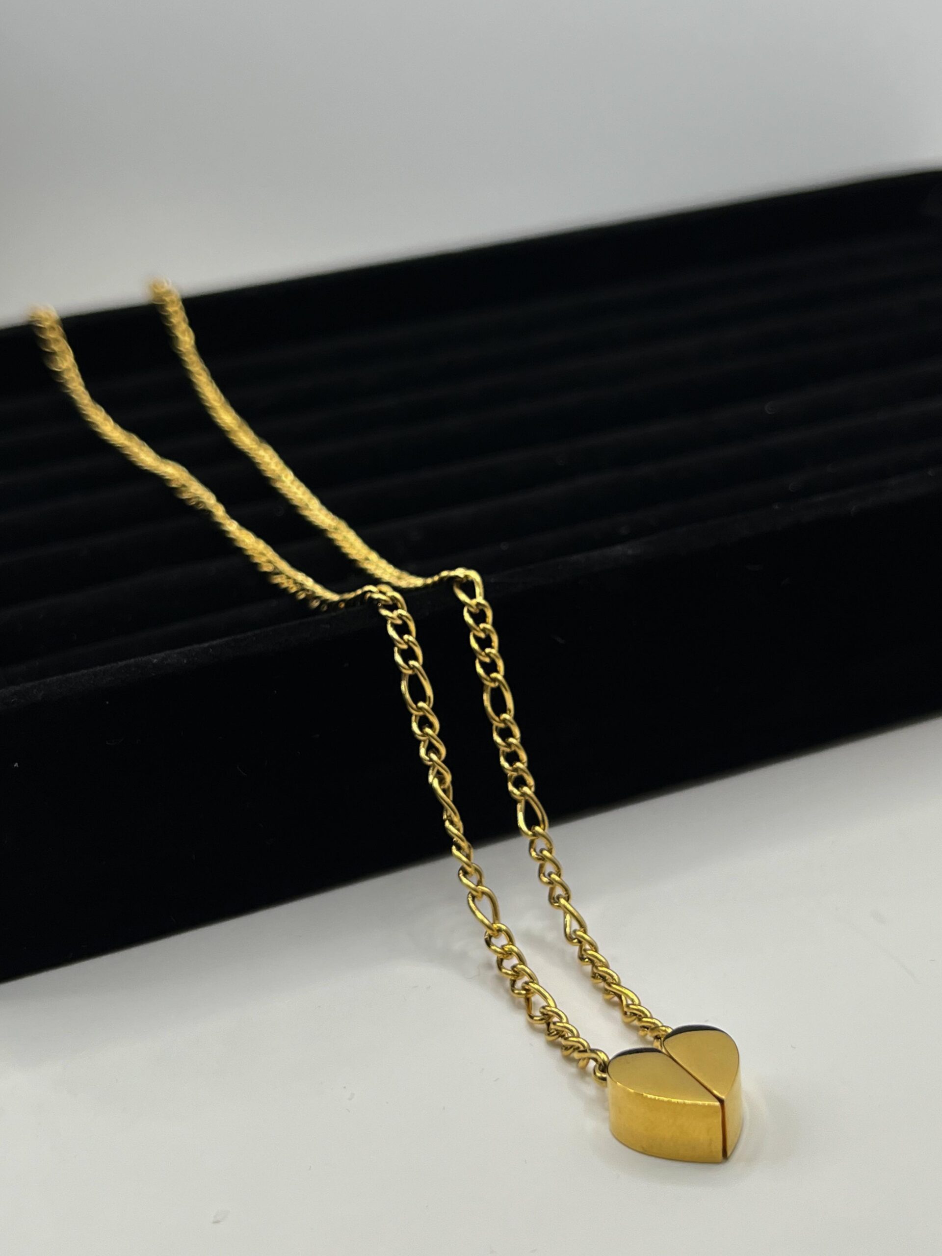 Colar Valentine's- Coração Imã Colar Valentine's- Coração Imã